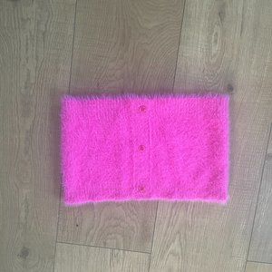 Pink Jacquemus Wool Tube Top Size S